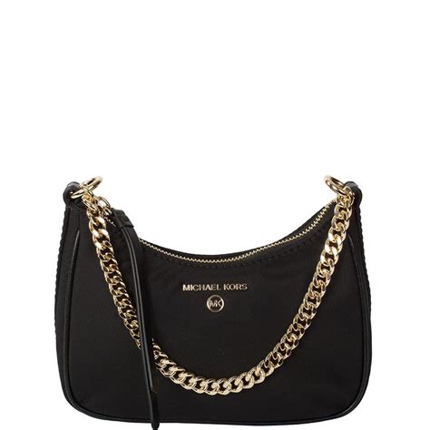 michael kors jet set chain pouchette|Jet Set Charm Small Nylon Gabardine Pochette .